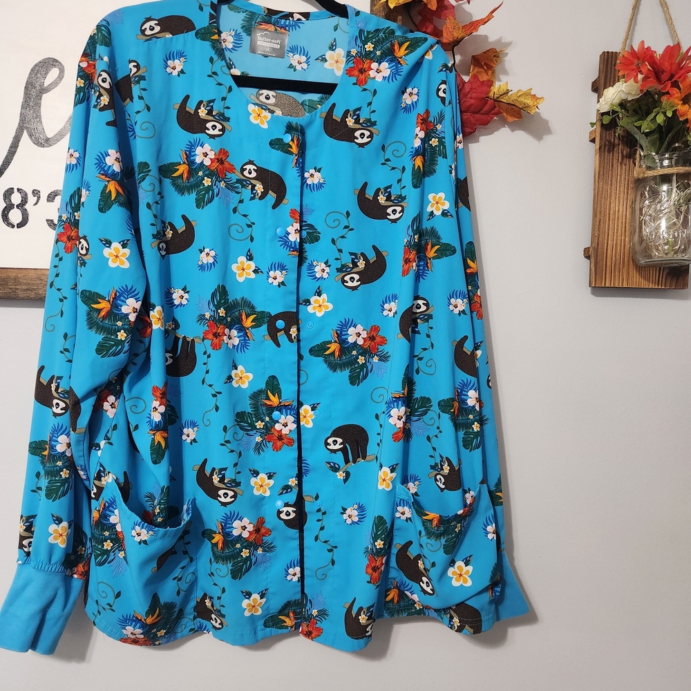 Butter Originals Tropical Blue Shirt